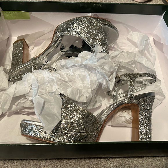 Miya Glitter Platform Sandal - Picture 3 of 3